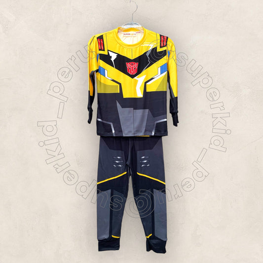 Promoción - Pijama Traje Transformers - Bumblebee