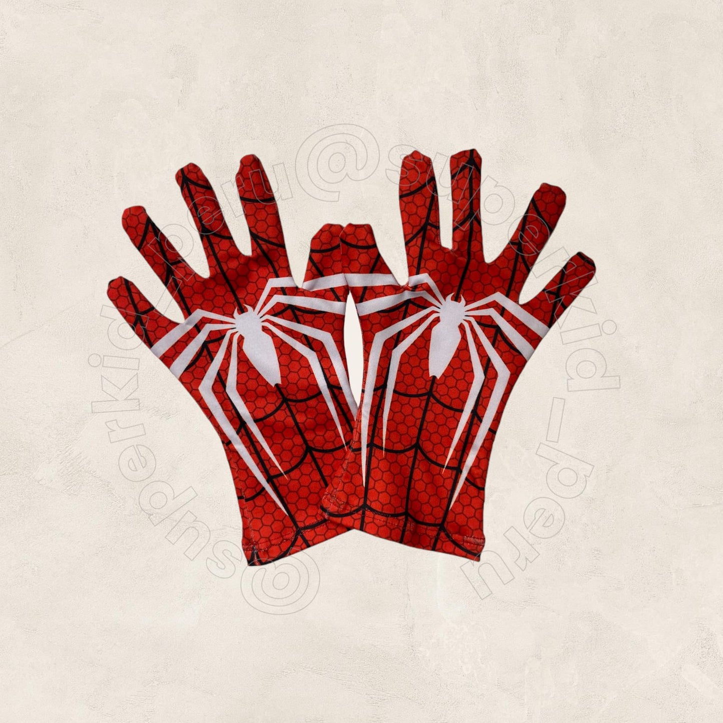 Guantes Spiderman ps4 blanco